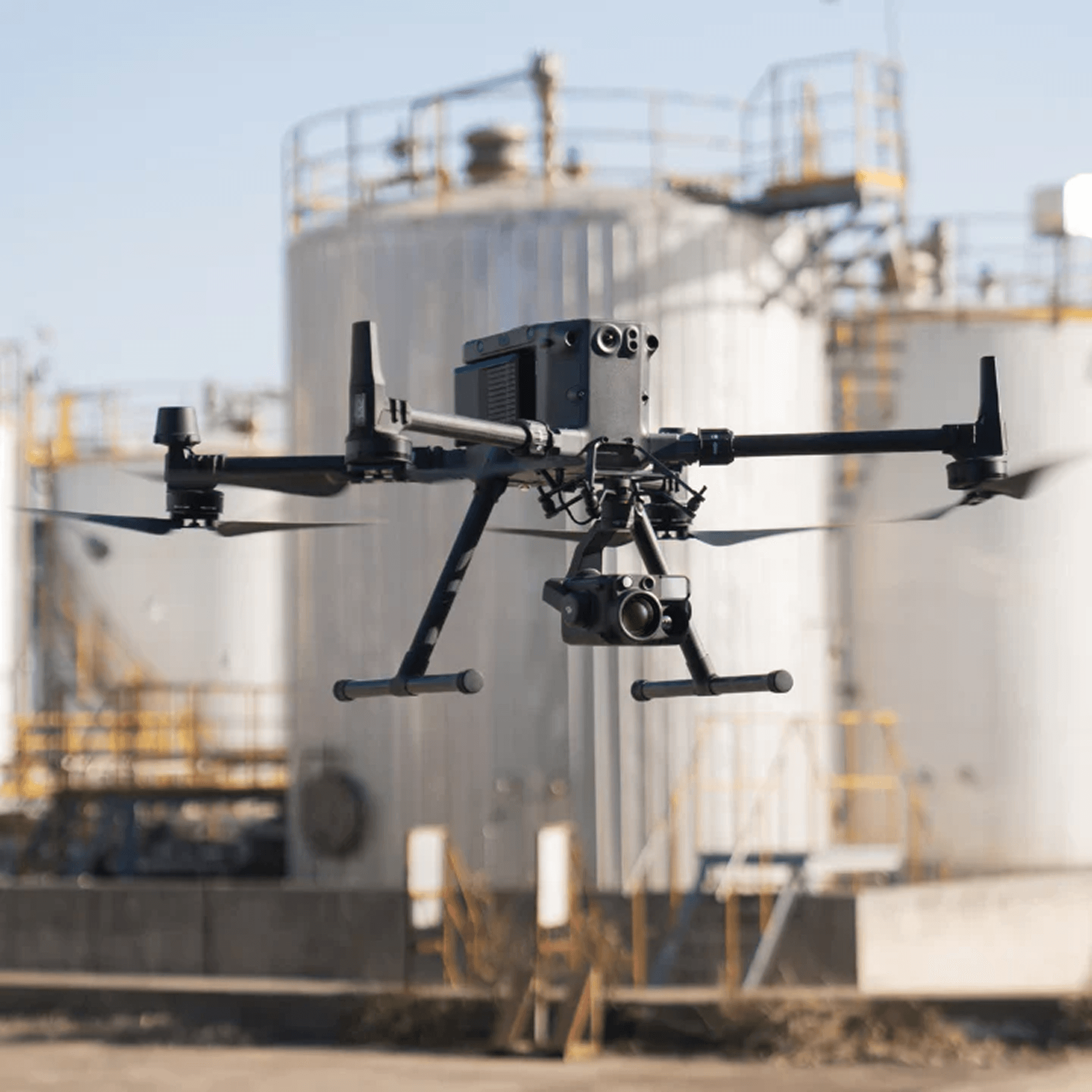 Drone photogrammetry of facility